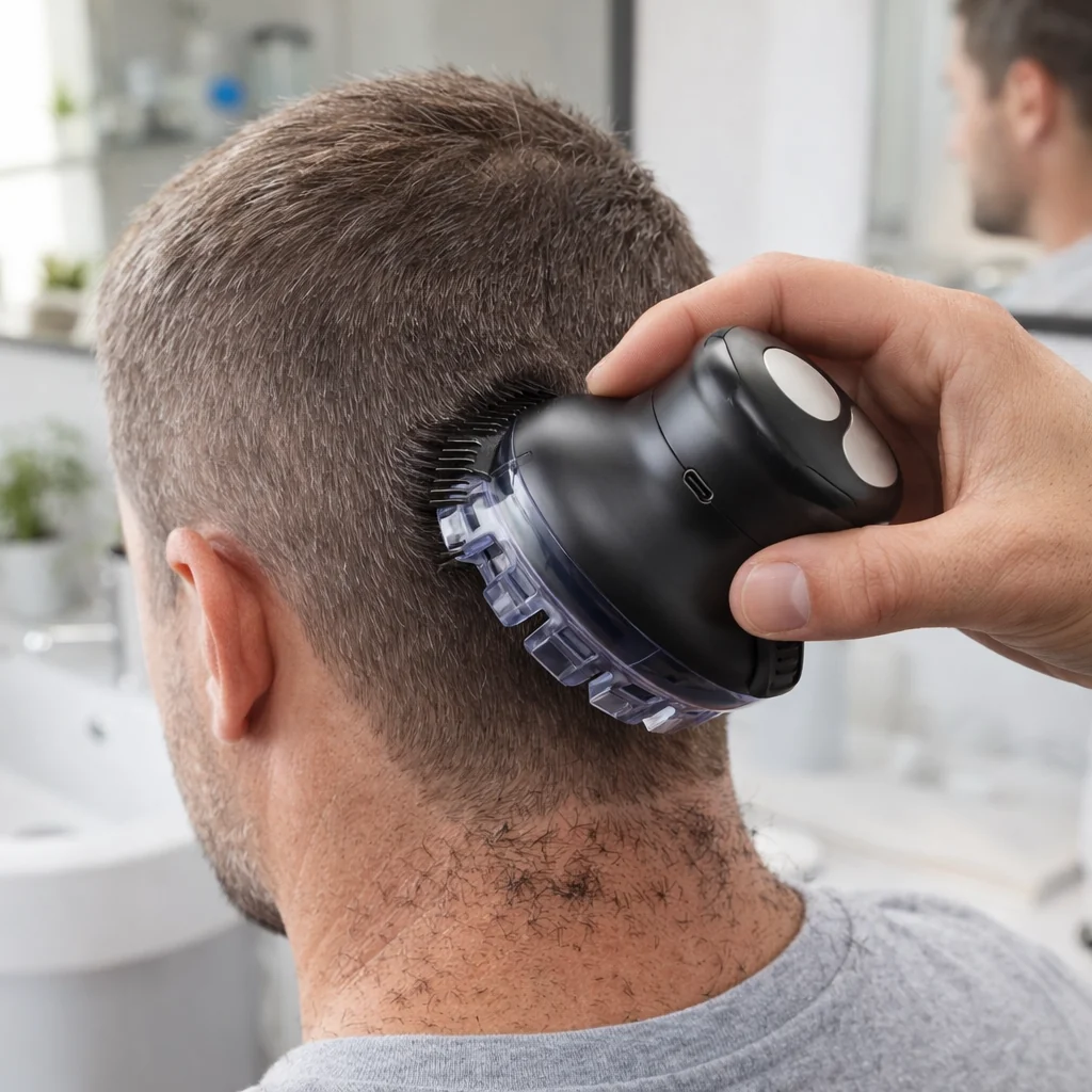 Cordless Hair Trimmer Rechargeable 360° Safety Head - Image 2