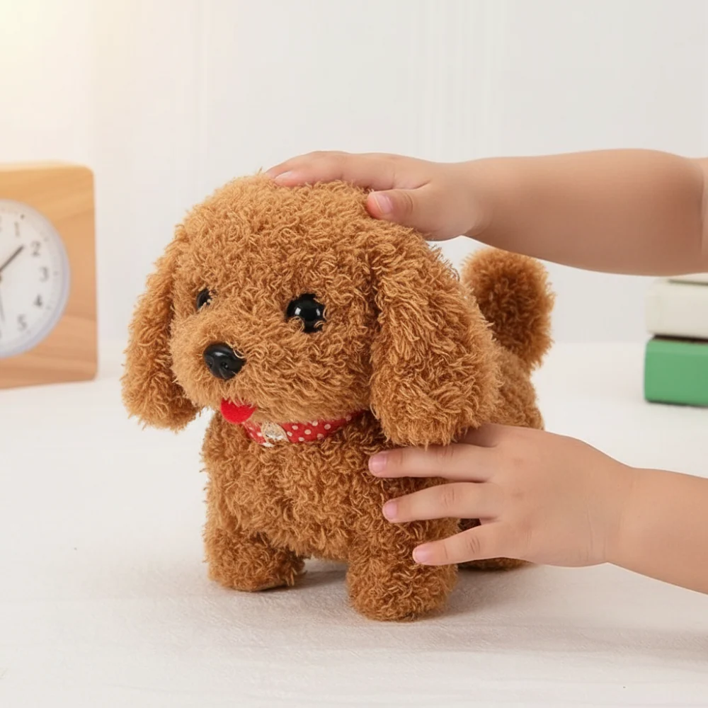 Interactive Dog Toy Plush Dog Toy Barking Companion - Image 2