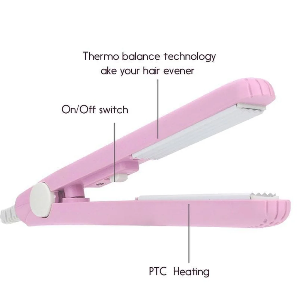 Mini Hair Curling Iron Portable Design Effortless Styling Tools - Image 2