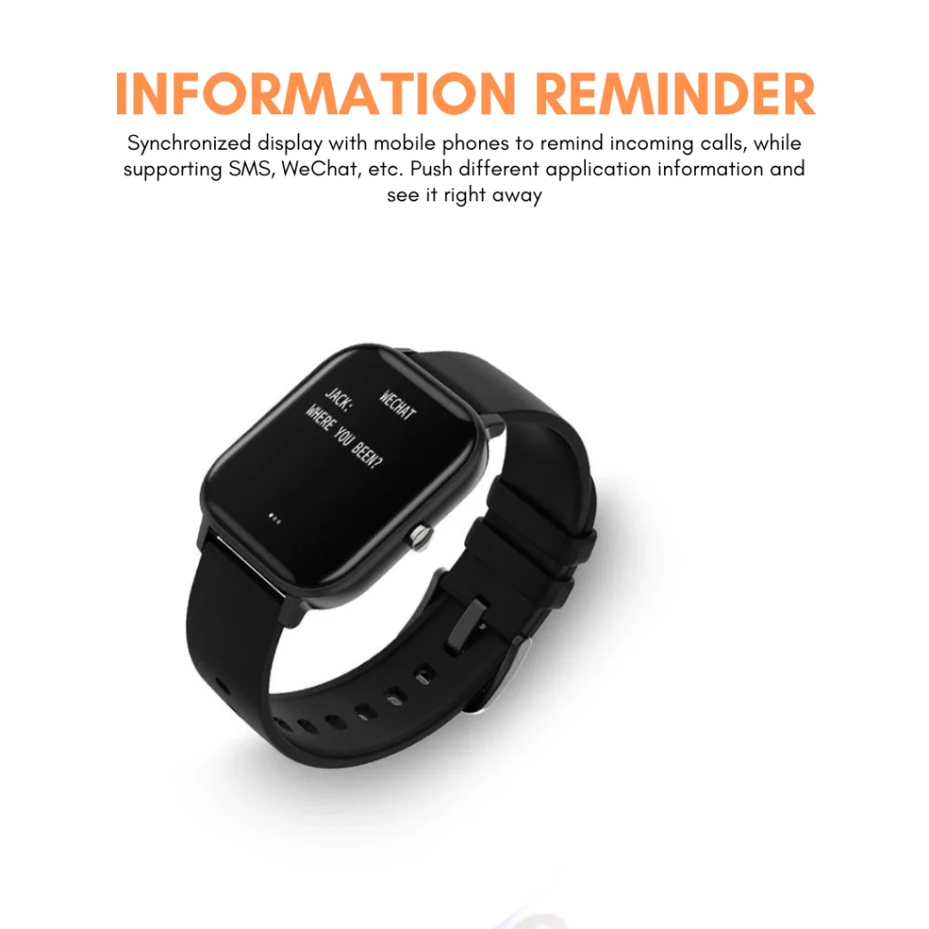 Smart Watch Fitness Tracker Heart Rate Monitor Multi-Sport - Image 2